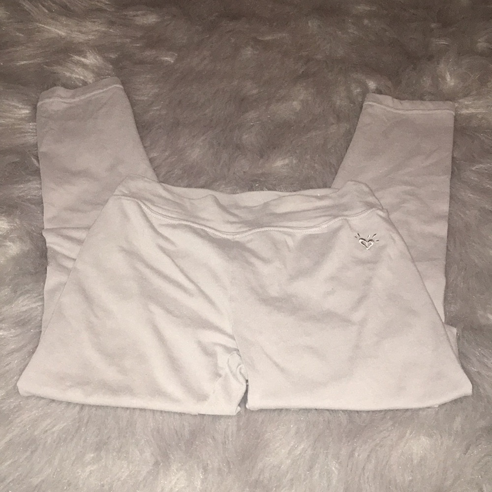 Gray leggings